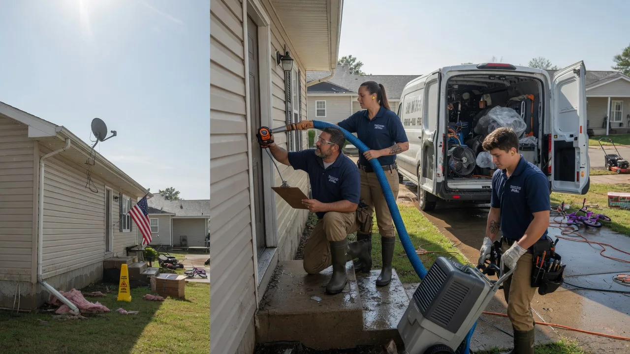 Ceiling Water Damage Restoration in Houghton Lake, MI near me